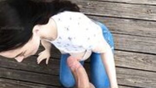 Thegorillagrip - 19yo Gives Bj On Lake Dock